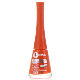 Bourjois 1 Seconde Texture Gel Nail Lacquer 58 Diabol'Orange Esmalte de Uñas