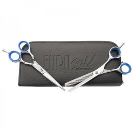 EUROSTIL Academia Estuche 2 Tijeras Brillo Micro