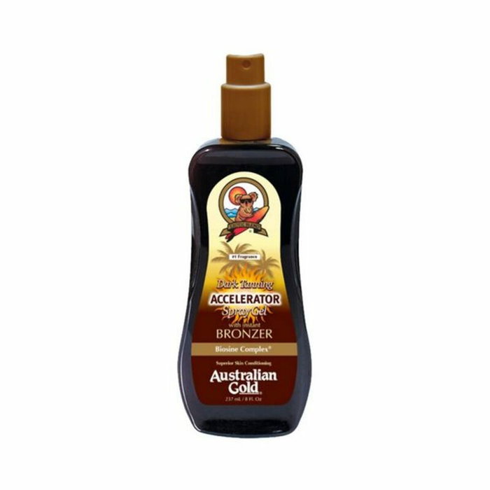 Australian Gold Accelerator con Bronzer Spray Gel 237 ml