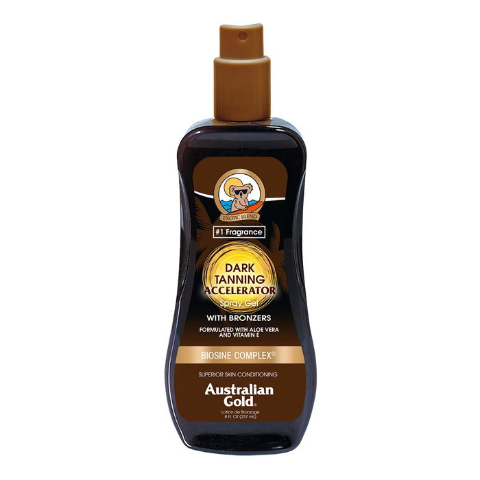 Australian Gold Accelerator con Bronzer Spray Gel 237 ml