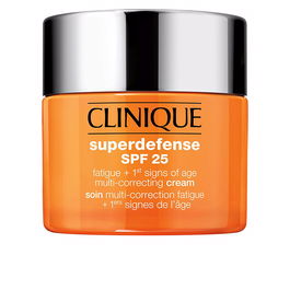 Clinique SUPERDEFENSE SPF25 multi-correcting cream I/II Crema Facial Antifatiga, Primeros Signos de Envejecimiento, Hidratante con SPF25 - 50 ml