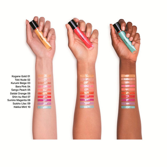Shiseido SHIMMER Gel Gloss #10 Hakka Mint - Brillo de Labios Hidratante con Acabado Cristalino, 9 ml Shiseido SHIMMER Gel Gloss #10 Hakka Mint - Brillo de Labios Hidratante con Acabado Cristalino, 9 ml