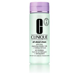 Clinique ALL ABOUT cleansing micellar milk + make-up r I/II Leche Desmaquillante para Rostro, Ojos y Labios 200 ml