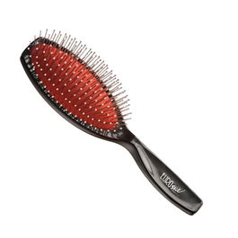 EUROSTIL Cepillo Fuelle Púa Bola Pequeño Negro