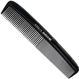 Eurostil Batidor peine negro 13 cm