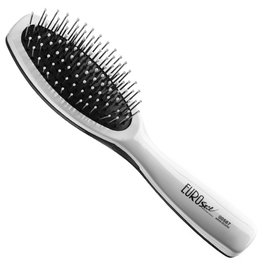 Eurostil Cepillo Antiestático Pequeño Goma Fuelle Bicolor