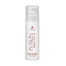 Arual Curly Extreme Activador de Rizos 150ml con Efecto Antiencrespamiento para Cabello Rizado