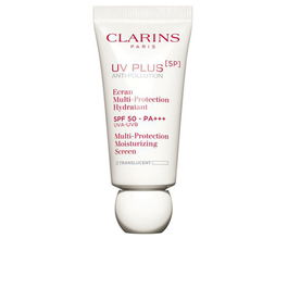 Clarins UV PLUS SPF50 Protector Solar Facial FluidoCrema Todo Tipo de Pieles 30 ml