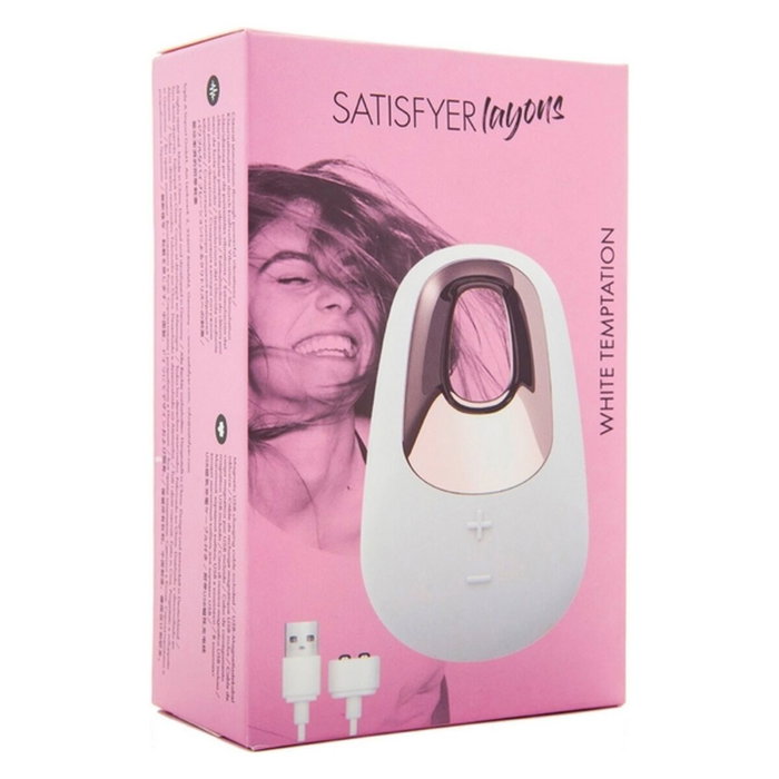 Vibrador para Clítoris Satisfyer 4000916 Blanco
