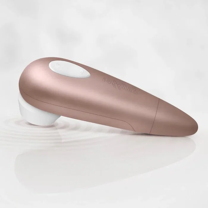 Satisfyer Vibrador Satisfyer 1 Next Generation Estimulador de Succión del Clítoris Sin Contacto Oro Rosa, Resistente al Agua, 11 Programas, Incluye Modo Susurro