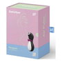 Satisfyer Pro Penguin Next Gen estimulador de succión de clítoris, negro y blanco