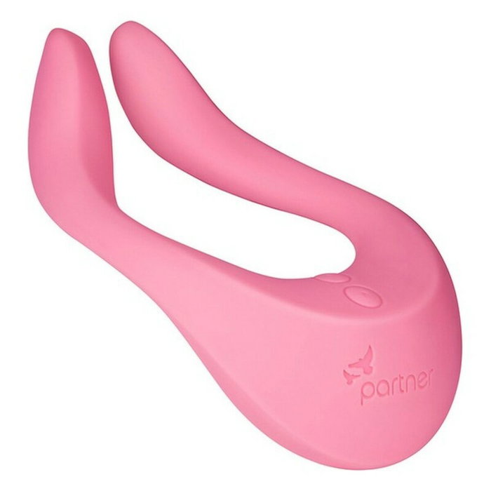Vibrador para Parejas Satisfyer Partner Rosa Vibrador para Parejas Satisfyer Partner Rosa
