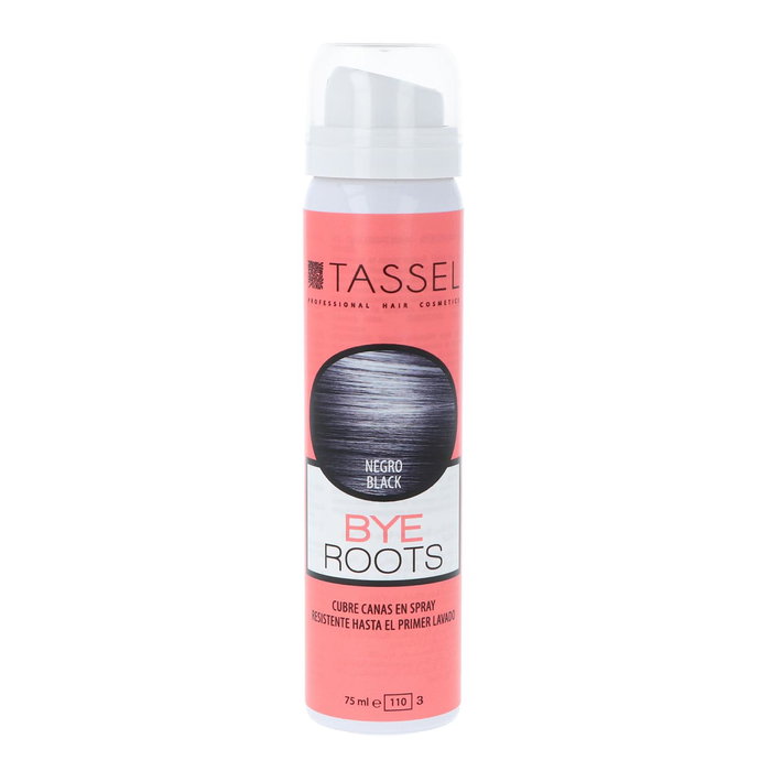 TASSEL Bye roots cubrecanas spray negro vaporizador 1 unidad