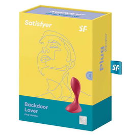 Satisfyer Backdoor Vibrador Anal Rojo para Hombre