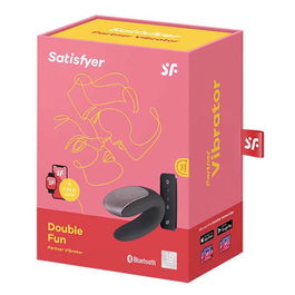 SATISFYER Vibrador Parejas Doble Fun Negro Bluetooth