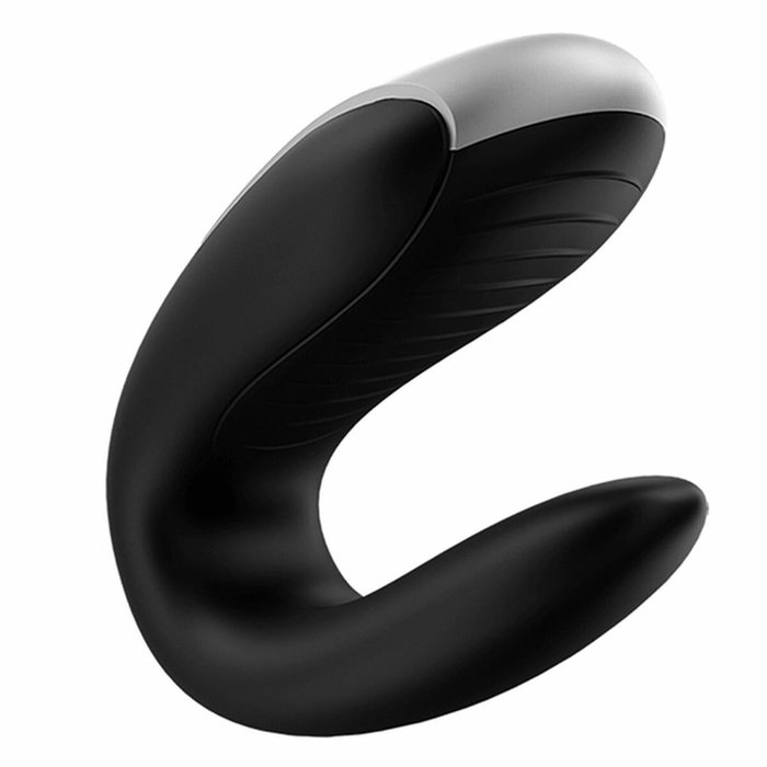 SATISFYER Double Fun Vibrador Parejas Negro Bluetooth SATISFYER Double Fun Vibrador Parejas Negro Bluetooth