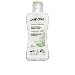 Babaria Aloe Vera Tónico Facial Calmante 300 ml - Hidratante y Equilibrante pH para Todo Tipo de Pieles