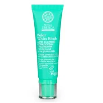 NATURA SIBERICA Bereza Serum Corrector Antiimperfecciones 30 ml - Con Niacinamida, Ácido Glicólico y Zinc para Acné y Puntos Negros - Vegano NATURA SIBERICA Bereza Serum Corrector Antiimperfecciones 30 ml - Con Niacinamida, Ácido Glicólico y Zinc para Acné y Puntos Negros - Vegano