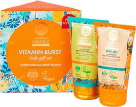 Natura Siberica Set De Regalo Corporal Explosion De Vitaminas Gel De Ducha Y Leche Corporal 150ml