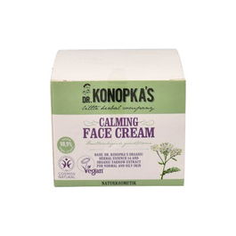 DR. KONOPKA'S Crema Facial Calmante 50ml Vegana con Hierbas Orgánicas