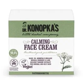 DR. KONOPKA'S Crema Facial Calmante 50ml Vegana con Hierbas Orgánicas