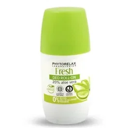 HARBOR Desodorante Fresh Roll-On 50Ml 0% Sal De Aluminio 0% Alcohol Con 20% Aloe Vera Certificado Cosmos Natural