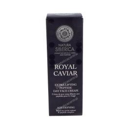 Natura Siberica Royal Caviar Crema Facial Extra-Lifting 50 ml - Crema de día antiarrugas y antifatiga