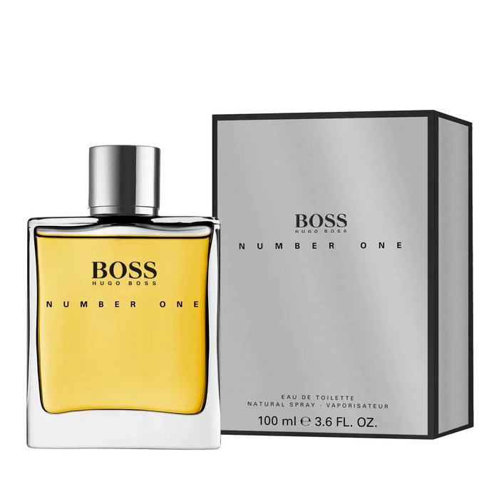 Hugo Boss Boss Number One Eau de Toilette Spray para Hombre 100 ml - Fragancia Aromática Fougère - Ref. Original 1985 Hugo Boss Boss Number One Eau de Toilette Spray para Hombre 100 ml - Fragancia Aromática Fougère - Ref. Original 1985
