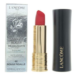 L'Absolu Rouge Drama Matte, Mate, Lápiz labial cremoso, 82, Rojo Pigalle, 3.4 g