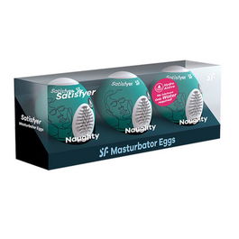 SATISFYER Noughty Huevos Masturbadores 3 Hombre