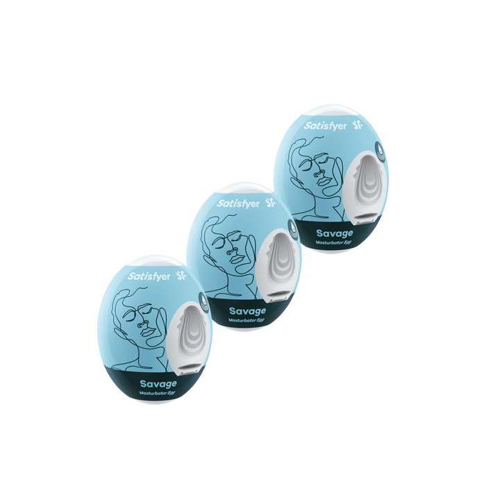 Satisfyer Savage Set de 3 Huevos Masturbadores