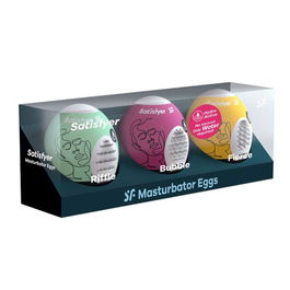 Satisfyer Surtido Huevos Masturbadores 3 Unidades