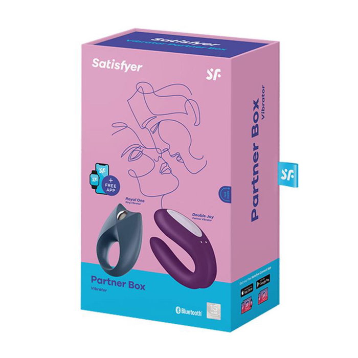 Satisfyer Partner box 2 pack de vibradores 2 Satisfyer Partner box 2 pack de vibradores 2