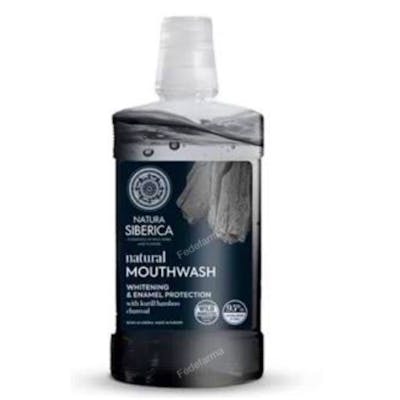 Natura Siberica Enjuague Bucal Natural Carbón de Bambú Blanqueador y Brillo 520ml Natura Siberica Enjuague Bucal Natural Carbón de Bambú Blanqueador y Brillo 520ml