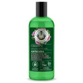 Agafia Champú Anticaída con Extractos Orgánicos de Bardana y Ortiga para Evitar la Caída del Cabello, Vegan, Sin Parabenos, 260 ml