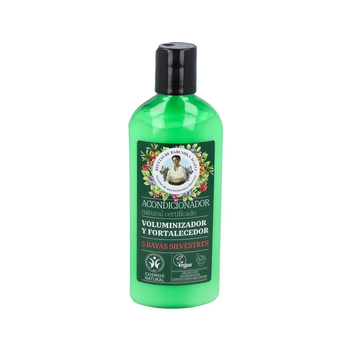 AGAFIA Acondicionador Voluminizador y Fortalecedor 260ml con Extracto de 5 Bayas Silvestres, Sin Parabenos, Vegano AGAFIA Acondicionador Voluminizador y Fortalecedor 260ml con Extracto de 5 Bayas Silvestres, Sin Parabenos, Vegano