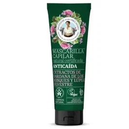 AGAFIA Mascarilla Capilar Anticaída 200ml con Extracto de Bardana y Lúpulo - Fortalece Raíces, Previene Caída - Vegana