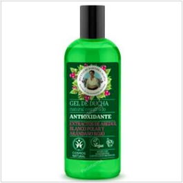 AGAFIA Gel De Ducha Antioxidante Vegano 260Ml con Extracto de Abedul y Arándano Rojo
