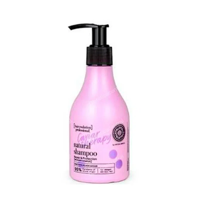 Natura Siberica Hair Evolution Caviar Champú Repara-Protege - Reparación y Protección para el Cabello con Extracto de Caviar Negro Nórdico - 245 ml Natura Siberica Hair Evolution Caviar Champú Repara-Protege - Reparación y Protección para el Cabello con Extracto de Caviar Negro Nórdico - 245 ml