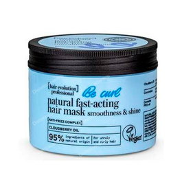 NATURA SIBERICA Hair Evolution Be Curl Mascarilla para Cabello Rizado 150ml - Hidratación, Nutrición y Definición de Rizos