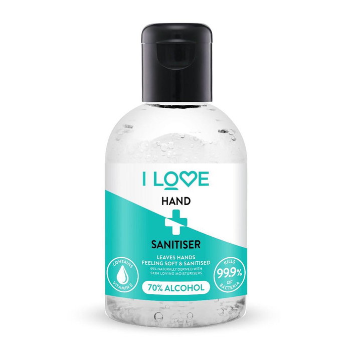 I LOVE Gel Higienizante Manos 70% Alcohol 100 ml