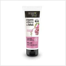 ORGANIC SHOP Crema Bálsamo Manos y Uñas Cereza-Loto 75ml con Extractos Orgánicos
