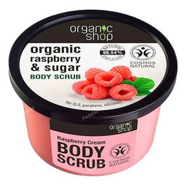 ORGANIC SHOP Exfoliante Corporal Regenerador Frambuesa 250 Ml