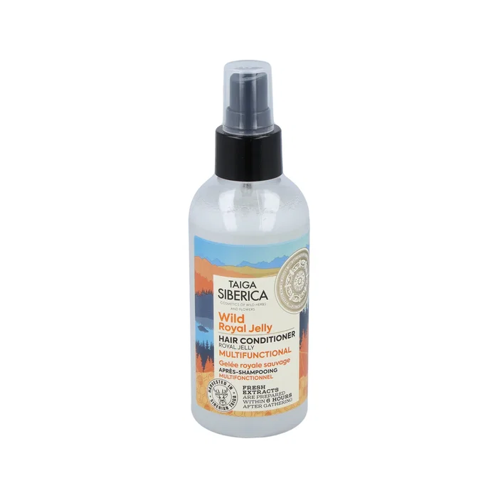 NATURA SIBERICA Acondicionador en Spray Sin Aclarado 170ml - Multifunción, Vegano, con Jalea Real NATURA SIBERICA Acondicionador en Spray Sin Aclarado 170ml - Multifunción, Vegano, con Jalea Real