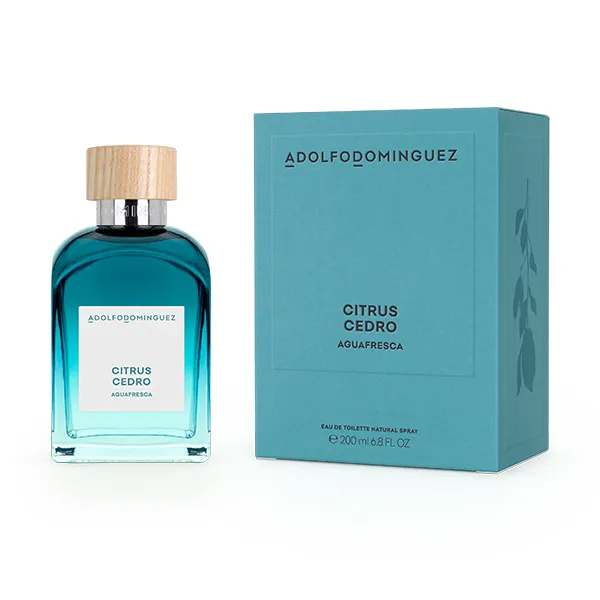 Adolfo Domínguez Agua Fresca Citrus Cedro Eau de Toilette 200 ml