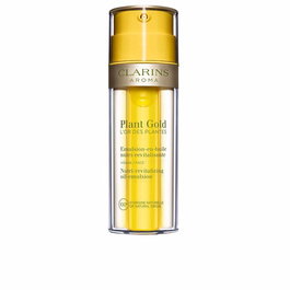 Clarins Plant Gold L'Or Des Plantes Emulsión Aceite Hidratante 2 en 1 para Vitalidad y Luminosidad 35 mL