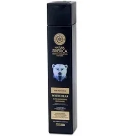NATURA SIBERICA White Bear Men Gel de Ducha Refrescante, Limpia e Hidrata la Piel 250 ml