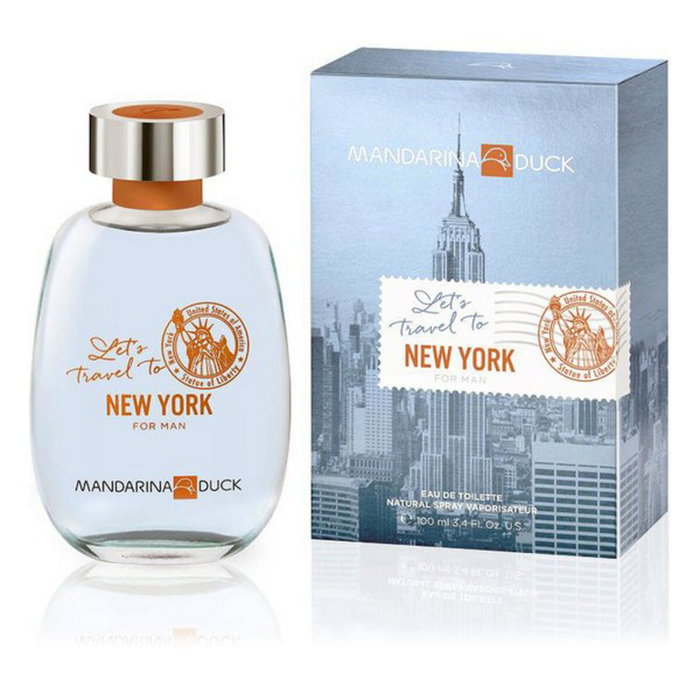 Mandarina Duck Let's Travel to New York Eau de Toilette 100 ml Spray Mandarina Duck Let's Travel to New York Eau de Toilette 100 ml Spray
