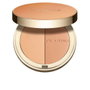 Clarins EVER BRONZE Polvos Bronceadores Duo Poudre Bronzante #01 - 10g, Acabado Natural para Contouring y Bronceado Facial