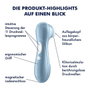 SATISFYER Pro 2 Estimulador de Aire Azul